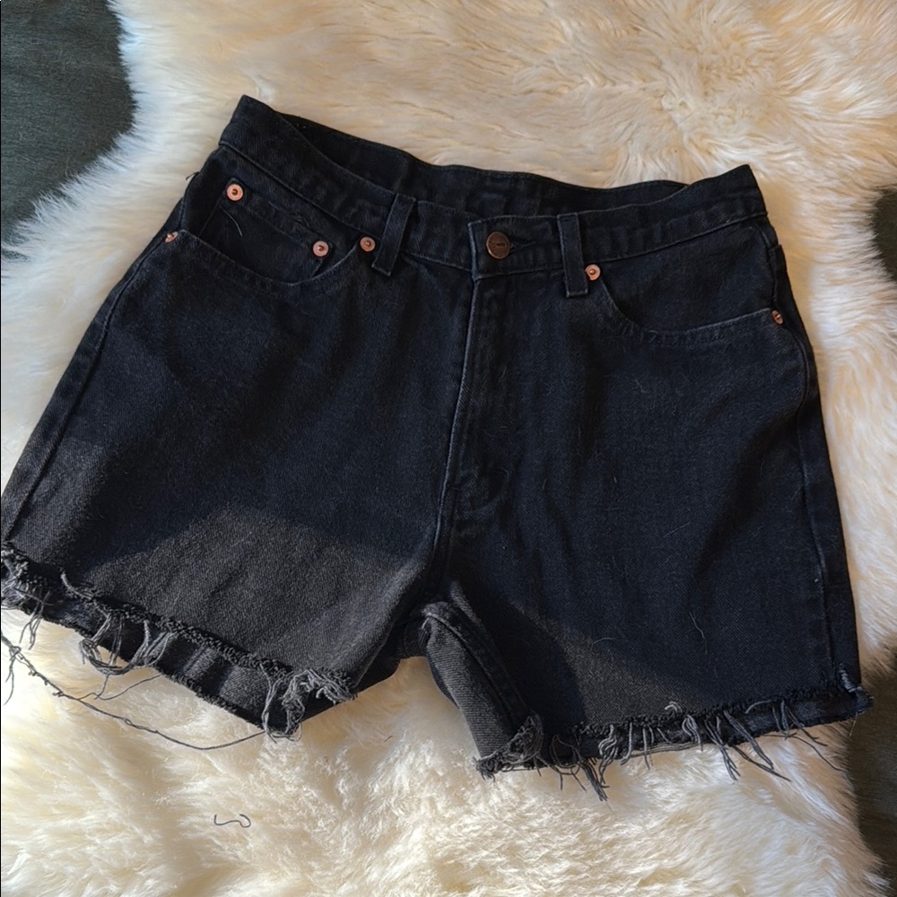 V i n t a g e • Jordache 90s high waist cutoff denim shorts